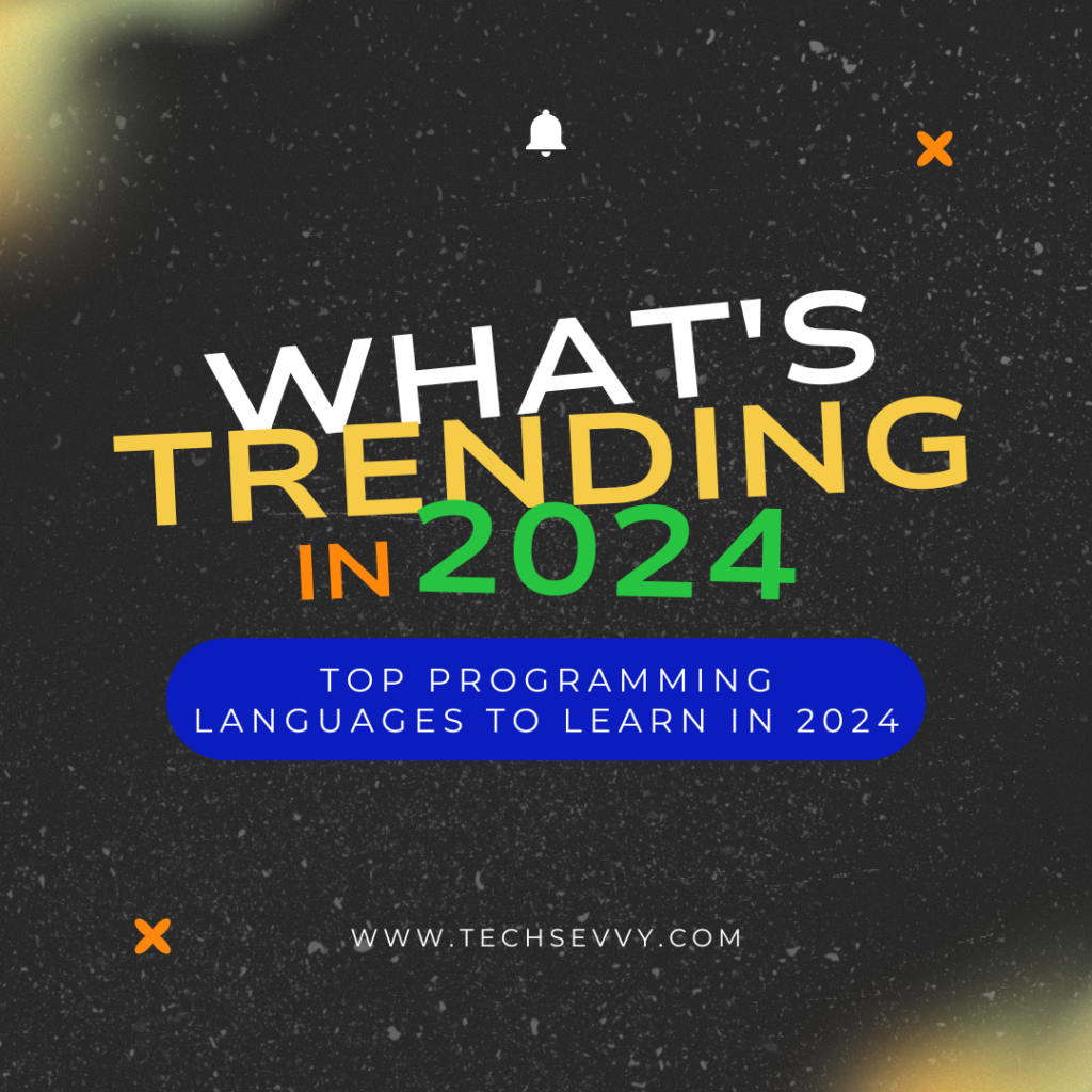 Top Programming languages in 2024